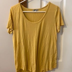 Yellow shirt from Charlotte Russe